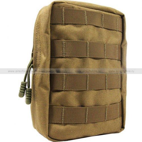 Подсумок универсальный вертикальный (WARTECH) (Coyote Brown)