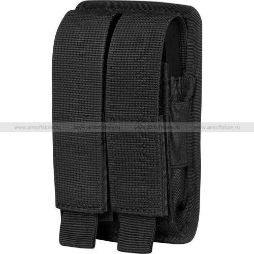 Подсумок для 2 магазинов на пистолет (Stich Profi) (Black)