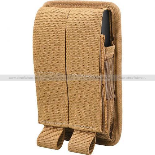 Подсумок для 2 магазинов на пистолет (Stich Profi) (Coyote)