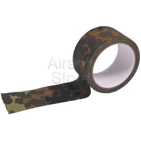 Скотч из ткани, 5см х 10м (Flecktarn)