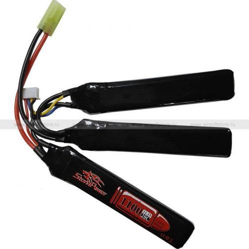 Аккумулятор 11.1V 1100mAh 20C CQB (LiPo) StormPower