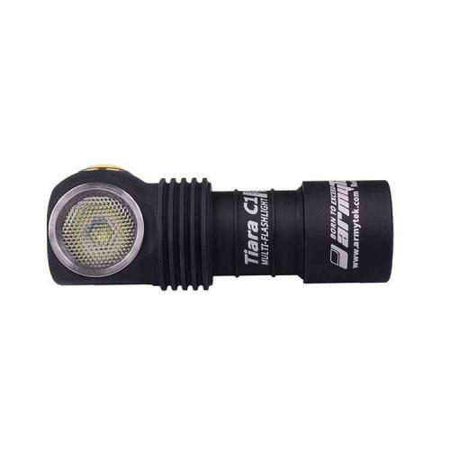 Мультифонарь Armytek  Tiara C1 Pro XP-L Magnet USB аккумулятор в комплекте 18350 Li-Ion белый диод