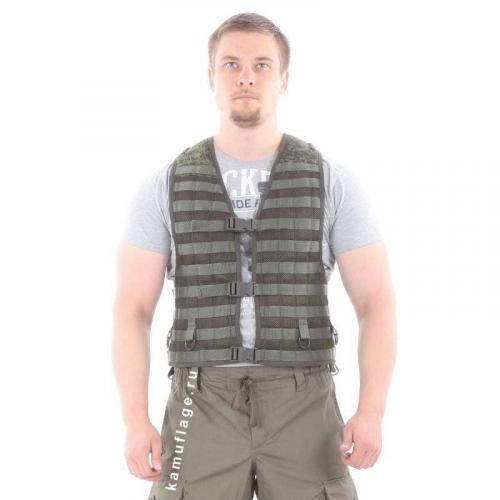 Жилет-основа KE Tactical Скорпион на MOLLE с застежкой на фастекс ЕМР
