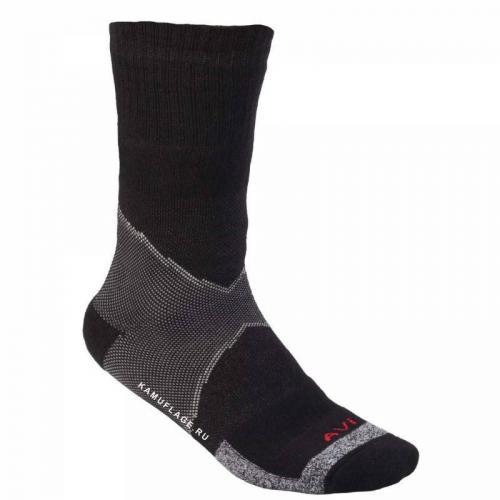 Термоноски NordKapp  Coolmax м. 501 черные