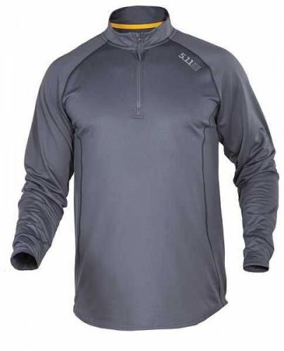 Фуфайка 5.11 Tactical Sub Z Quarter Zip на молнии термобелье 1-го слоя темно-серая