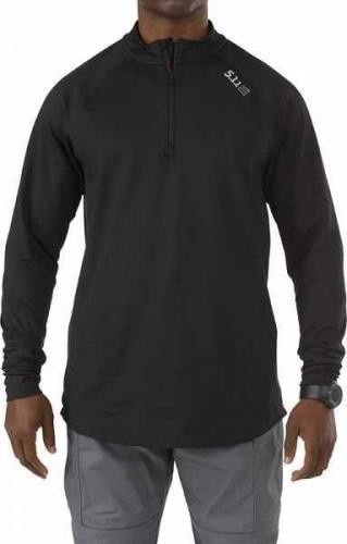 Фуфайка 5.11 Tactical Sub Z Quarter Zip на молнии термобелье 1-го слоя черная