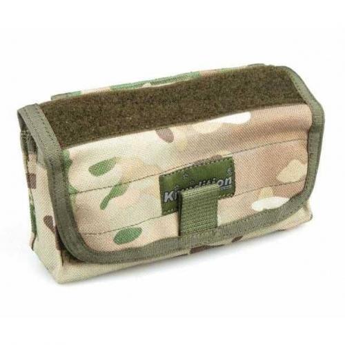 Патронташ-подсумок Kiwidition  12rnd Pouch Nylon 1000 den multicam