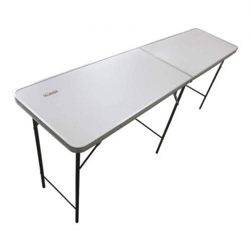Стол Tramp  кемпинговый, складной, 180х45х73 см, алюминий, сталь, МДФ
